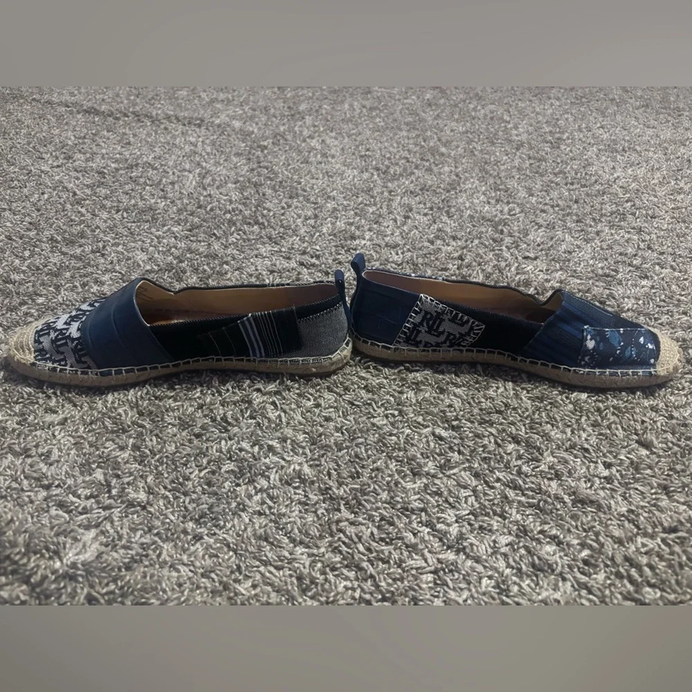 Polo Shoes by Ralph Lauren Navy Espadrilles